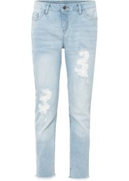 Boyfriend-Jeans mit Spitzeneinsatz, RAINBOW
