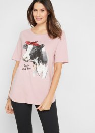 Baumwoll T-Shirt mit Tiermotiv, bpc bonprix collection