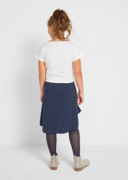 Mädchen T-Shirt und Kleid (2-tlg.Set) aus Bio-Baumwolle, bpc bonprix collection