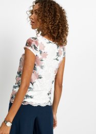 Spitzenshirt mit floralem Print, bpc selection premium