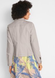 Jacke aus Baumwoll-Twill mit seitlichen Stretcheinsätzen, bpc bonprix collection