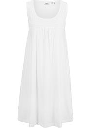 Knieumspielendes Baumwoll-Shirtkleid mit Spitze, ärmellos, bpc bonprix collection