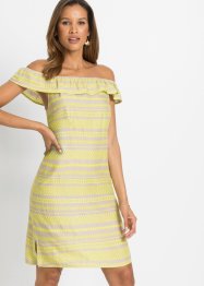 Carmen-Kleid aus nachhaltiger Viskose, BODYFLIRT boutique