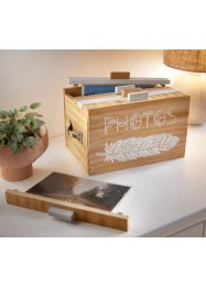 Fotoaufbewahrungsbox aus Holz, bpc living bonprix collection