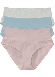 Umstandspanty mit Bio-Baumwolle (3er Pack), bpc bonprix collection - Nice Size