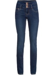 High Waist Skinny-Jeans mit langer Knopfleiste, RAINBOW