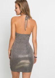 Neckholder-Kleid mit Glitzer, BODYFLIRT boutique
