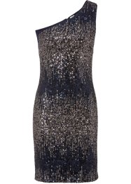 One-Shoulder-Kleid mit Pailletten, BODYFLIRT boutique