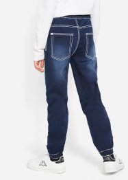 Jungen Sweat-Jeans mit auffälligen Nähten, Slim Fit, John Baner JEANSWEAR