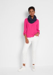 Tunika-Bluse mit V-Ausschnitt, bpc bonprix collection
