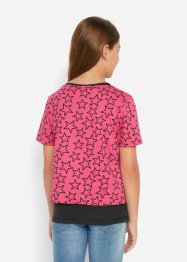 Mädchen Shirt zum Knoten + Top (2-tlg. Set), bpc bonprix collection