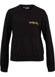 Sweatshirt mit elastischem Saum, bpc bonprix collection