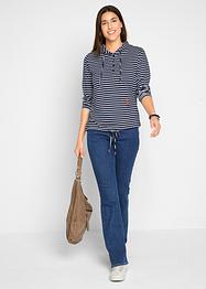 Stretch- Jeans aus Bio-Baumwolle, Bootcut, John Baner JEANSWEAR