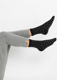 Socken mit druckfreiem Bündchen (5er Pack) mit Bio-Baumwolle, bpc bonprix collection