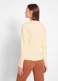 Baumwoll-Poloshirt, langarm, bpc bonprix collection