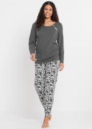 Still Pyjama mit nachhaltiger Baumwolle, bpc bonprix collection - Nice Size