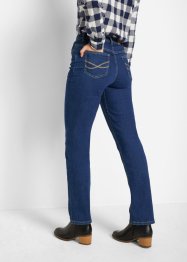 Straight Fit Stretch-Jeans mit verstärktem Schritt, John Baner JEANSWEAR
