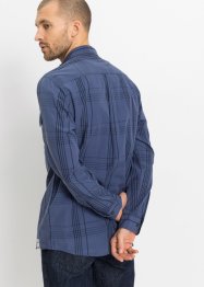 Langarmhemd mit Komfortschnitt m. krempelbaren Ärmeln, John Baner JEANSWEAR
