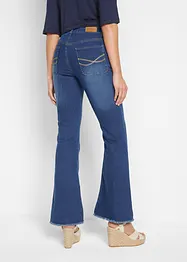 Flared Jeans High Waist, Stretch, bonprix