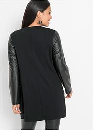 Jacke mit Lederimitat-Ärmeln, BODYFLIRT