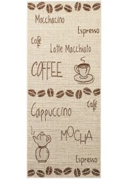 Teppich mit Cappuccino Motiv, bpc living bonprix collection