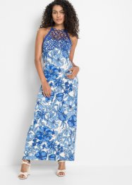 Neckholder-Kleid mit Blumenprint, BODYFLIRT boutique