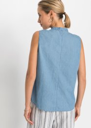 Jeansbluse aus Bio-Baumwolle, BODYFLIRT