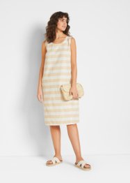Leinen-Kleid mit Tasche, bpc bonprix collection