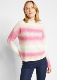 Pullover mit Stehkragen und Farbverlauf, bpc bonprix collection