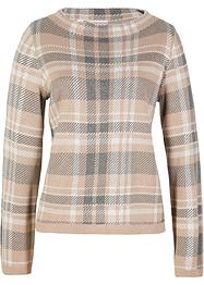Jacquard-Pullover aus nachhaltiger Viskose, bpc selection premium