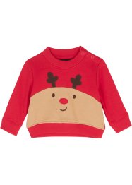 Baby Weihnachts-Sweatshirt aus Bio-Baumwolle, bpc bonprix collection