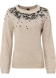 Pullover mit Pailletten, bonprix