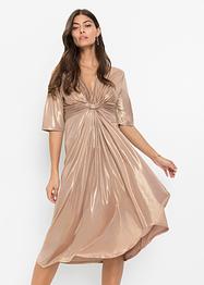 Midikleid mit Metallic-Effekt, BODYFLIRT