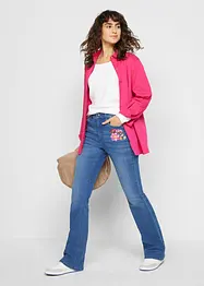 Bootcut-Jeans High Waist, Bequembund, bonprix