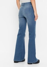 Bootcut Jeans Mid Waist, Bio-Baumwolle, bonprix