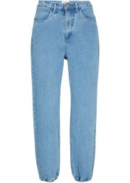 Barrel Stretch-Jeans mit Gummizug am Saum, John Baner JEANSWEAR