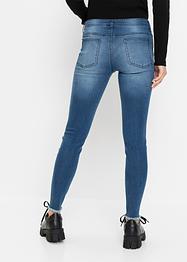 Super Skinny-Jeans verkürzt mit Destroy, RAINBOW
