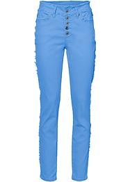Twillhose mit Fransen-Details, RAINBOW