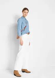 Wide-Leg-Jeans, Mid Waist, bonprix