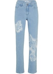 Straight Jeans Mid Waist, Schmetterling, John Baner JEANSWEAR