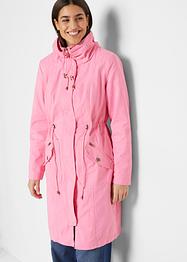 Baumwoll-Parka mit Stehkragen, tailliert, bpc bonprix collection