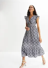 Maxikleid mit Flügelärmeln, bonprix