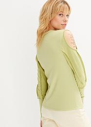 Cut-Out-Langarmshirt, RAINBOW