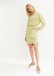 Sweatkleid mit aufgesetzten Taschen, RAINBOW