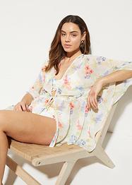 Strand Kimono-Bluse aus recyceltem Polyester, bpc selection