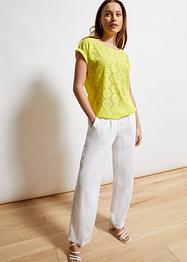 Shirt mit Lochstickerei, BODYFLIRT