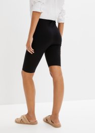 Bequeme High-Waist-Radler aus Rippjersey, bpc bonprix collection