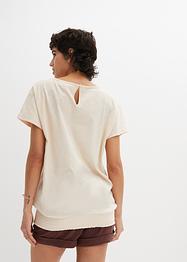 Flammgarn-Shirt mit Smockbund, bpc bonprix collection