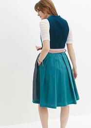 Dirndl mit Samt in Midilänge (2-tlg.Set), bpc bonprix collection