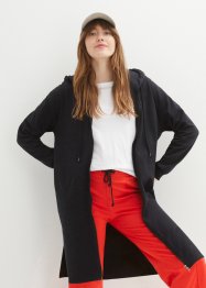 Extra lange Sweatjacke mit Seitenschlitzen, bpc bonprix collection